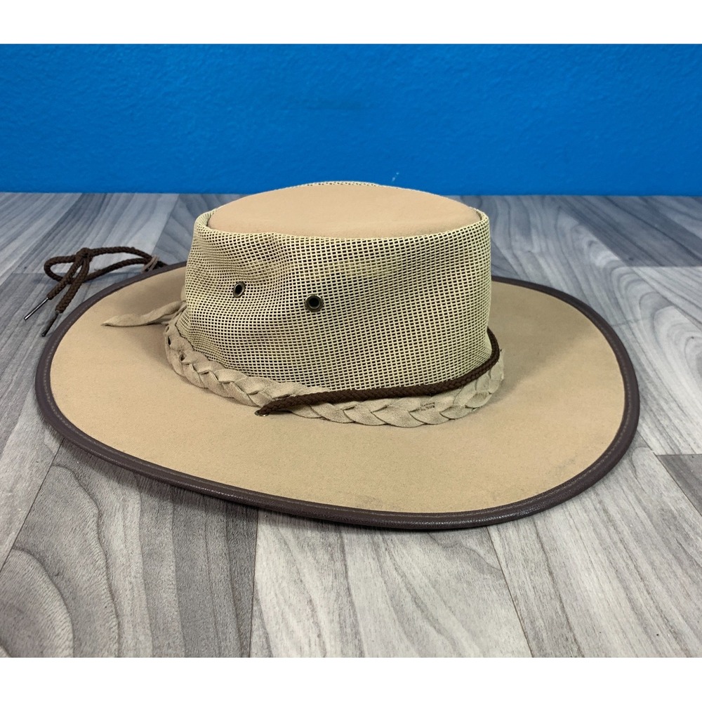 Barmah Hats Canvas Drover Hat - Item 1057